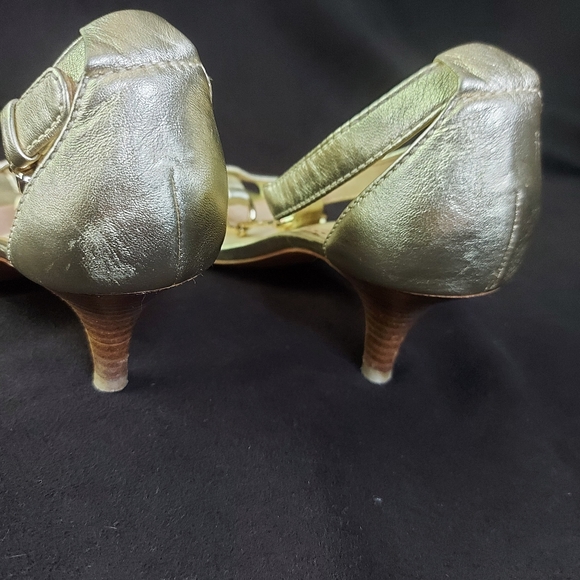 Coach Heeled Sandals Women's Size 8 B - Picture 7 of 12